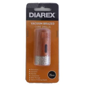 Diarex Vacuum Blazed Core Drills 25mm