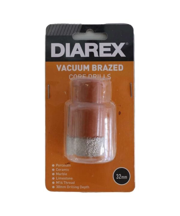 Diarex Vacuum Blazed Core Drills 32mm