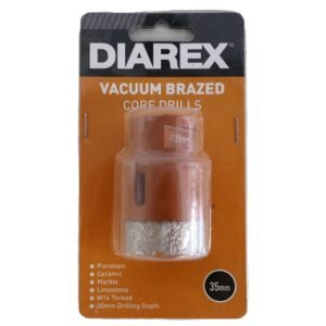 Diarex Vacuum Blazed Core Drills 35mm