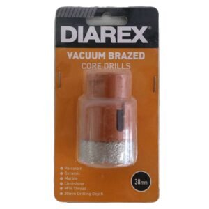 Diarex Vacuum Blazed Core Drills 38mm