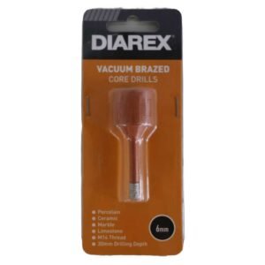 Diarex Vacuum Blazed Core Drills 6mm