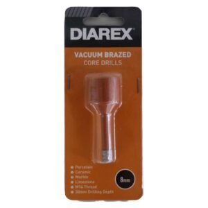 Diarex Vacuum Blazed Core Drills 8mm