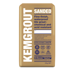 Kemgrout Sanded Grout 20KG