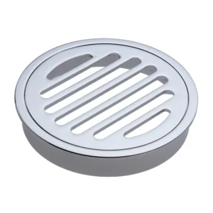 Austworld MT Floor Grate Round 100mm Chrome