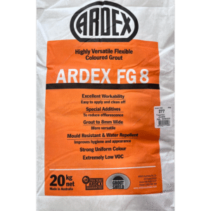 ARDEX FG 8 Flexible Coloured Grout 20kg