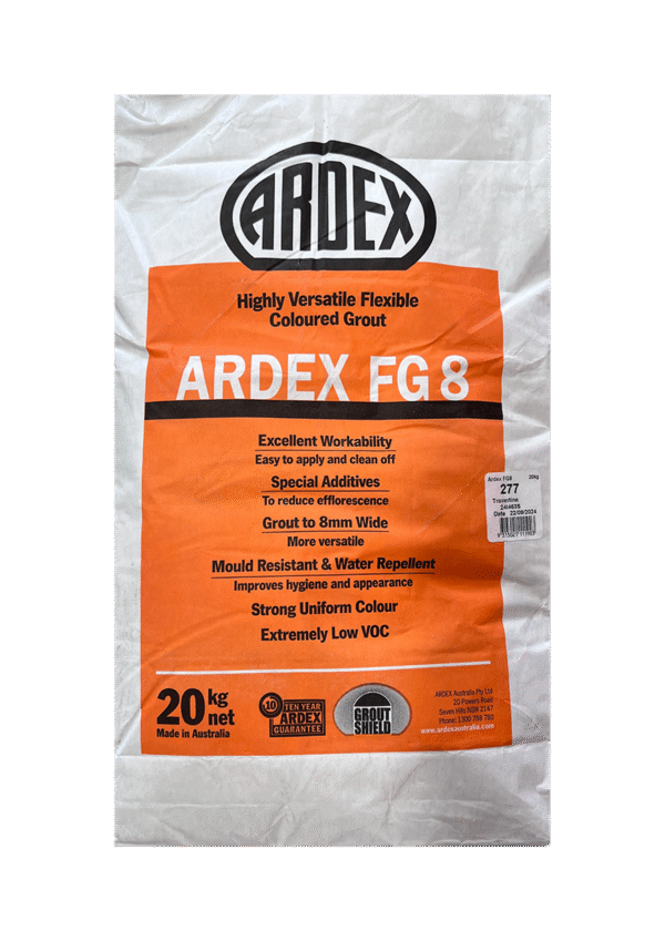 ARDEX FG 8 Flexible Coloured Grout 20kg