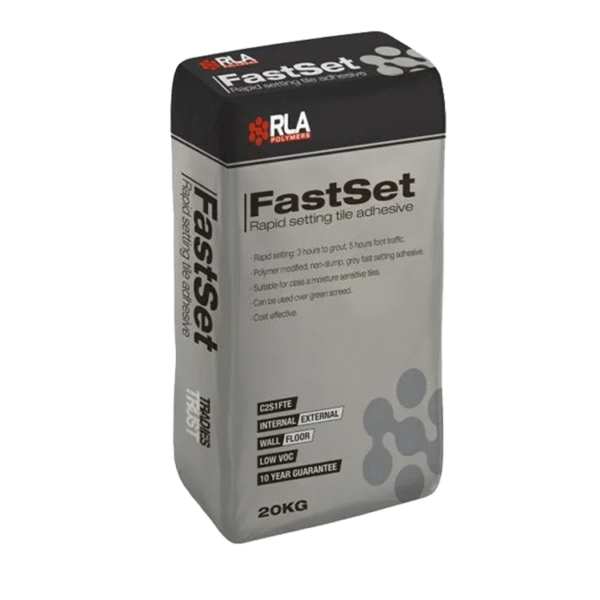 RLA FastSet Rapid Setting Tile Adhesive