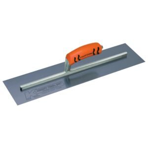 Blue yellow handle carbon steel trowel