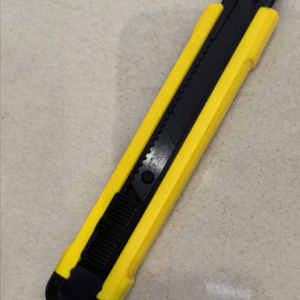 Yellow utility knife