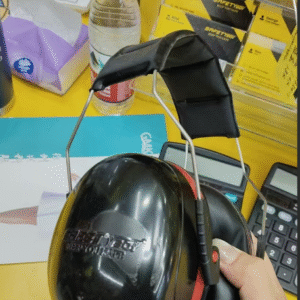 Ear muff black color