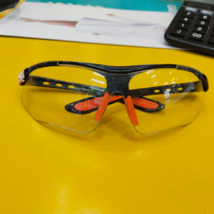 Safety glasses clear lense