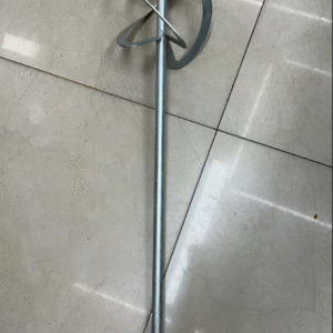 3-blade stirring rod with nut